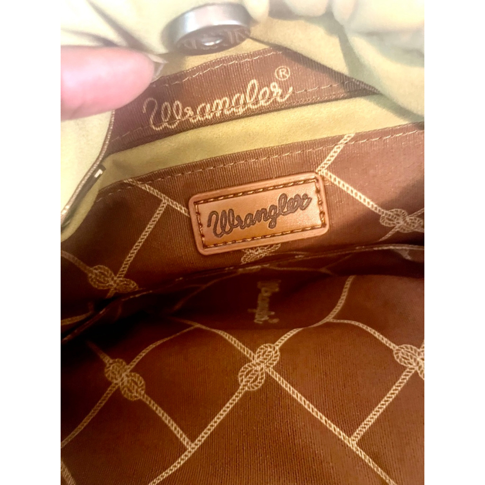 NWT Wrangler by Montana West small crossbody purse green - Picture 6 of 10